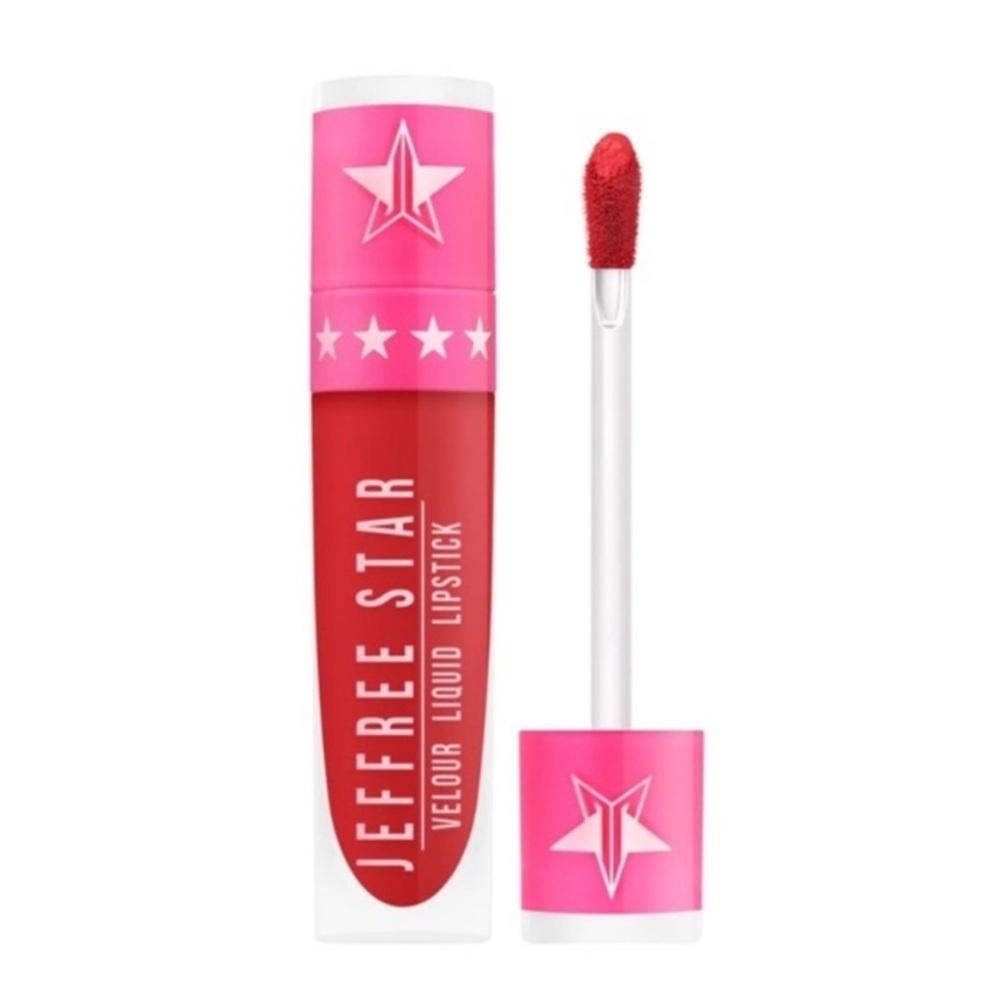 Jeffrey Star Velour Liquid Lipstick - Shade Redrum - Picture 8 of 9